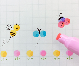 発色が良い！にじみにくい！裏抜けしにくい！
