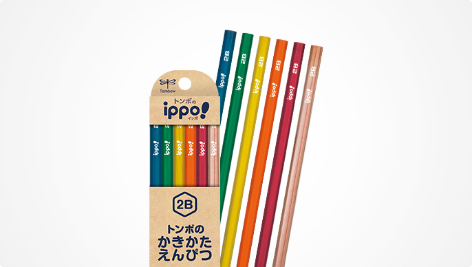 Kakikata Empitsu 4B 1 Dozen Pink KB-KSKW0 Single item Tombow Pencil Pencil ippo 