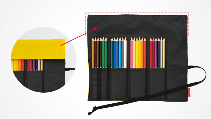 ロールケース入り色鉛筆NQ | 株式会社トンボ鉛筆