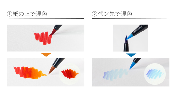 Tombow • Brush pen ABT dual brush pen set Primary colours 12pcs