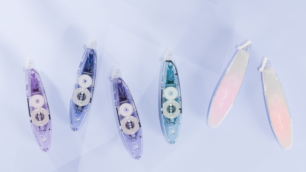 Refreshing New Clear and Subtle Blush ColorsPopular pen-type