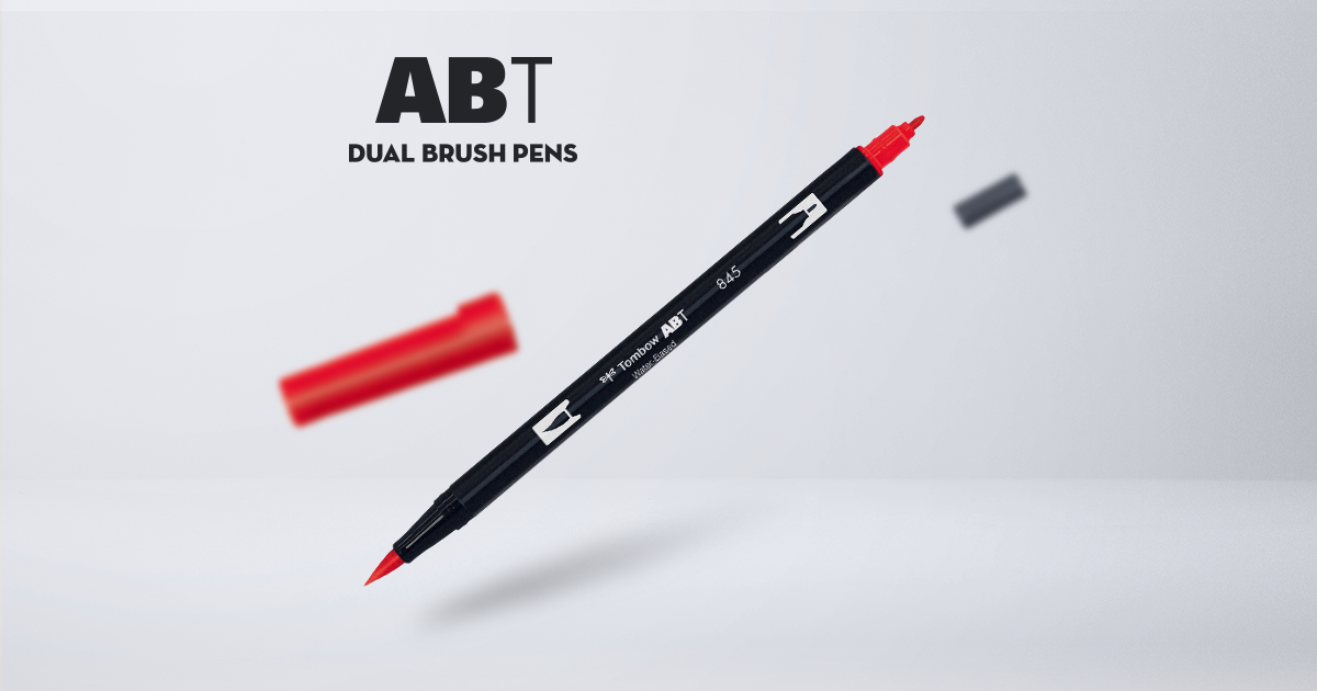 Tombow 56180 4-in-1 Blending Kit for Water Based Brush Pen 