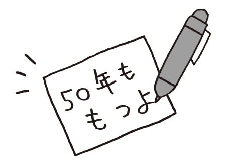 50年ももつよ