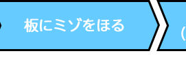 板にミゾをほる