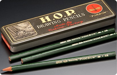 「TOMBOW DRAWING PENCILS」