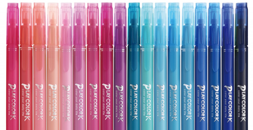 いまの色、いまの細字になったマーキングペン発売ストロベリーレッド、ミントグリーン他、フレッシュな新色含む36色「プレイカラーK」 | 株式会社トンボ鉛筆