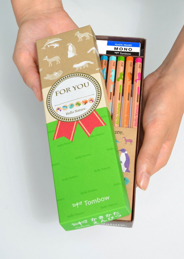 鉛筆を贈ろう”をかたちに「ハローネイチャーギフト用鉛筆セット」発売