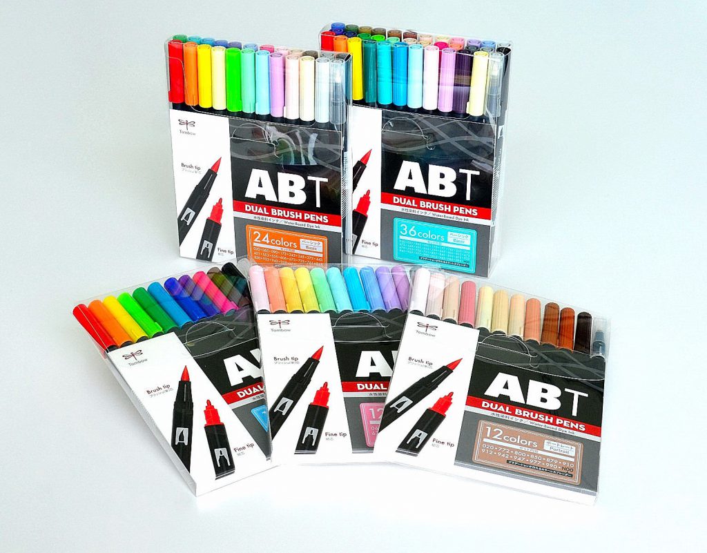 豊かな表現のカラー筆ペン Abt 108色に充実snsを通じて交流する新たなアートブームに向けて 株式会社トンボ鉛筆